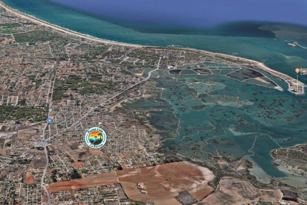 Apartamento Privado Con Jardin, Piscina Elevada Y Bbq Chiclana de la Frontera Dış mekan fotoğraf
