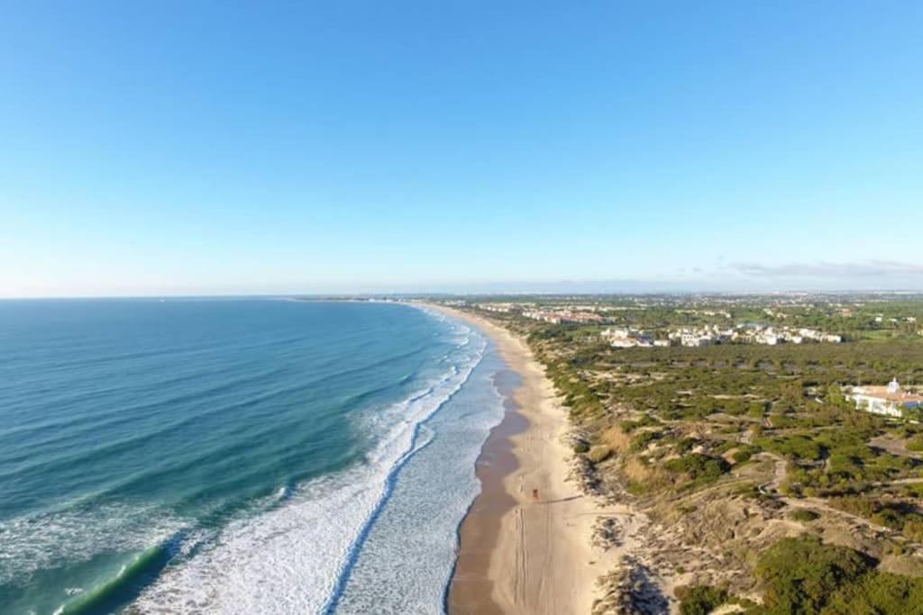 Apartamento Privado Con Jardin, Piscina Elevada Y Bbq Chiclana de la Frontera Dış mekan fotoğraf