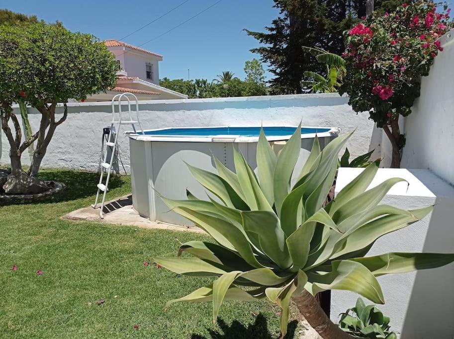 Apartamento Privado Con Jardin, Piscina Elevada Y Bbq Chiclana de la Frontera Dış mekan fotoğraf