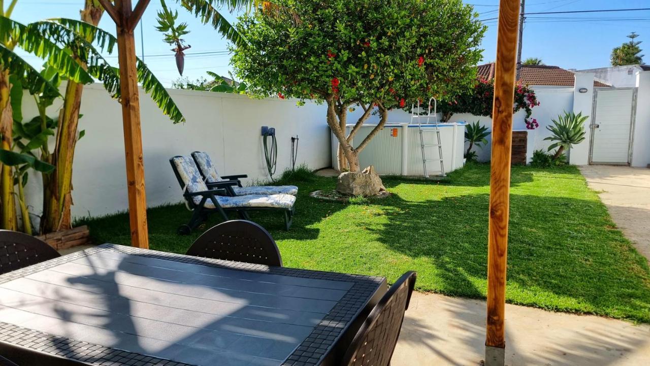 Apartamento Privado Con Jardin, Piscina Elevada Y Bbq Chiclana de la Frontera Dış mekan fotoğraf