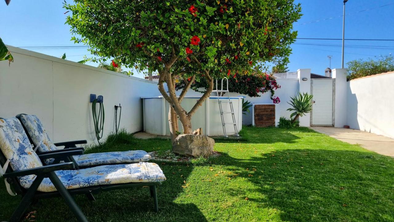 Apartamento Privado Con Jardin, Piscina Elevada Y Bbq Chiclana de la Frontera Dış mekan fotoğraf